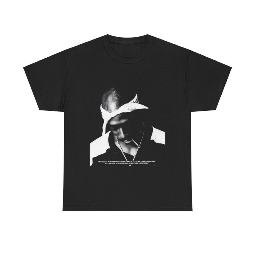 90_s Hip Hop T-shirt - Tupac Graphic Tee -Rapper - Hip Hop Clothing